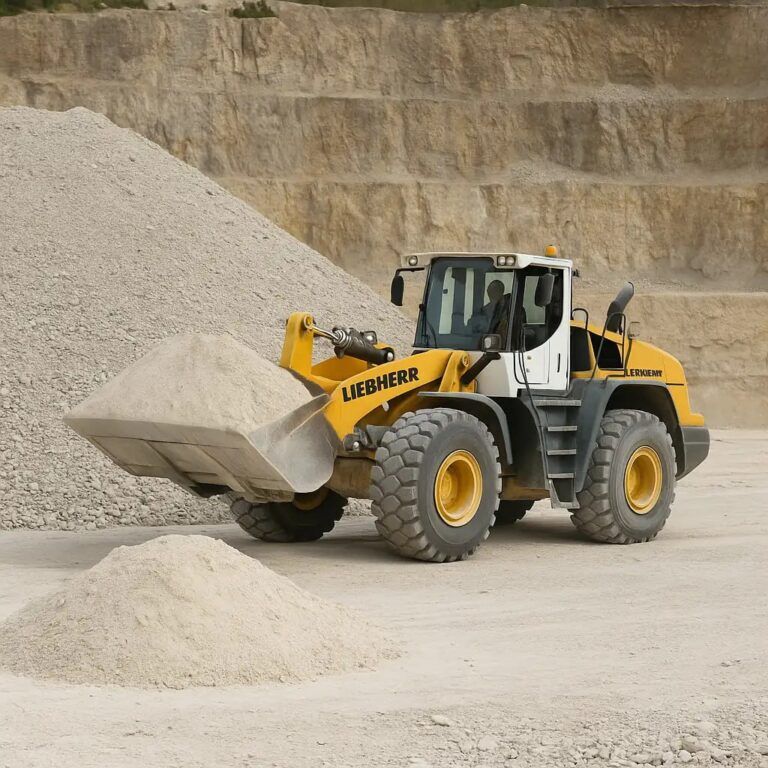 Фронтальний навантажувач Liebherr